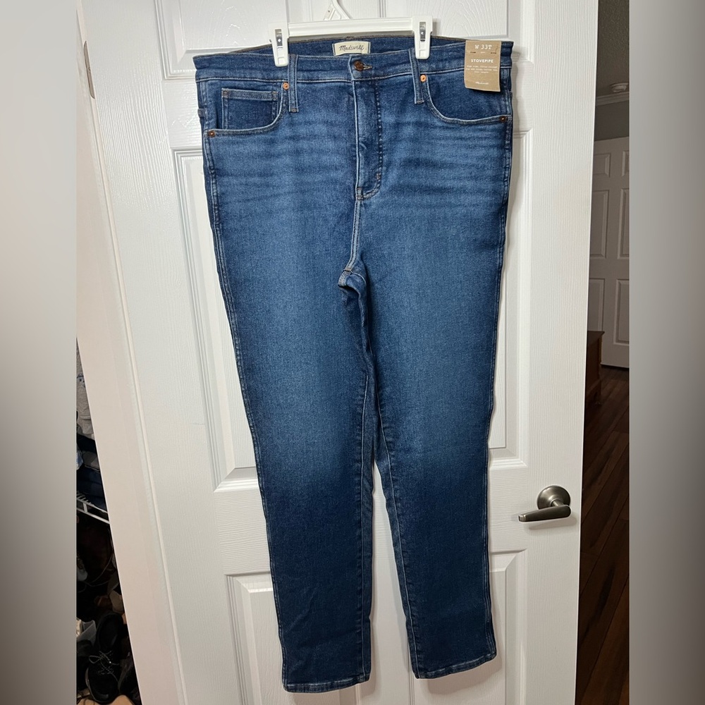 NWT Madewell Stovepipe jeans